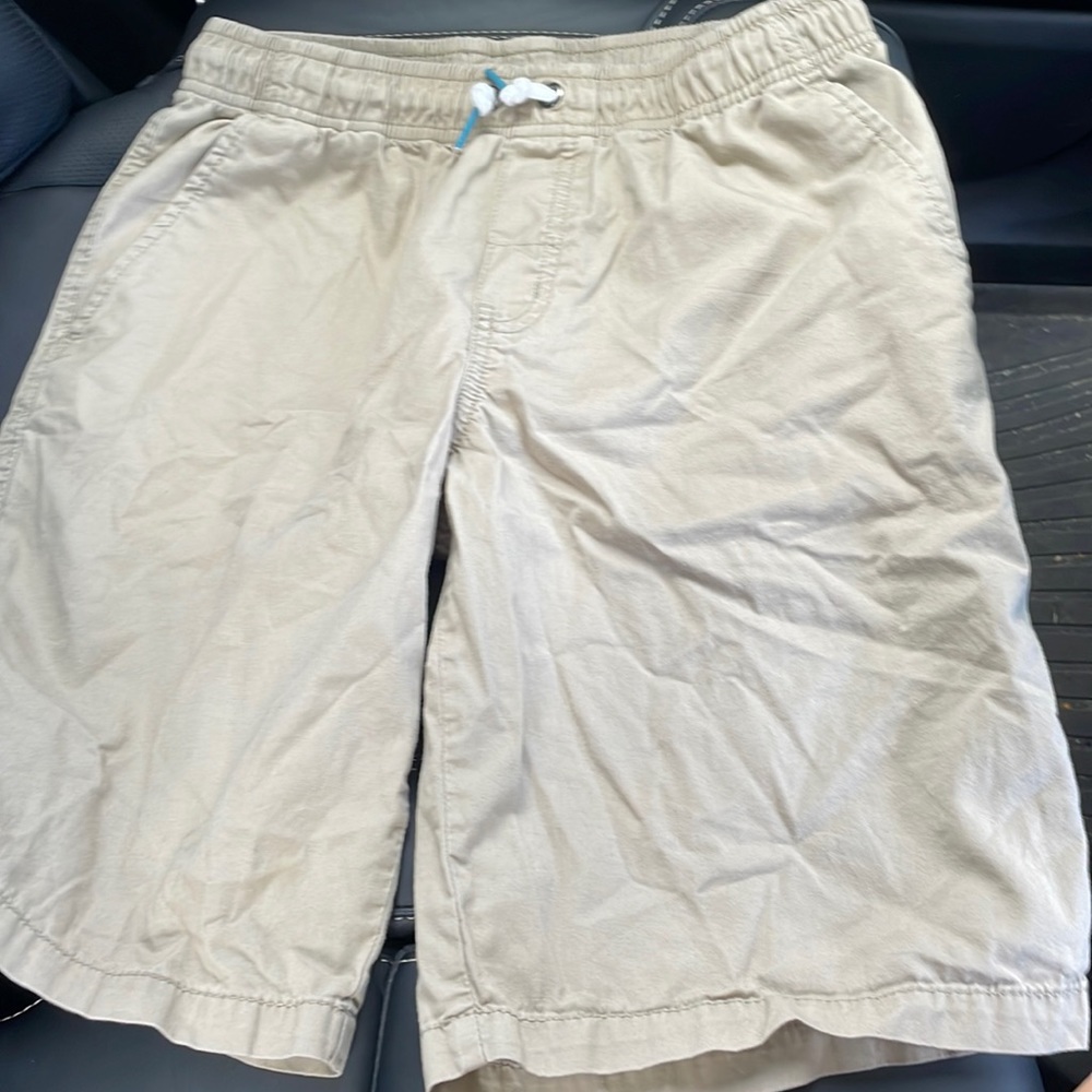 Cat & Jack boys khaki shorts SIZE XL (16)